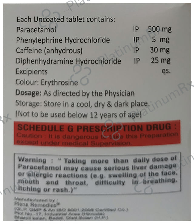 Coldson Tablet