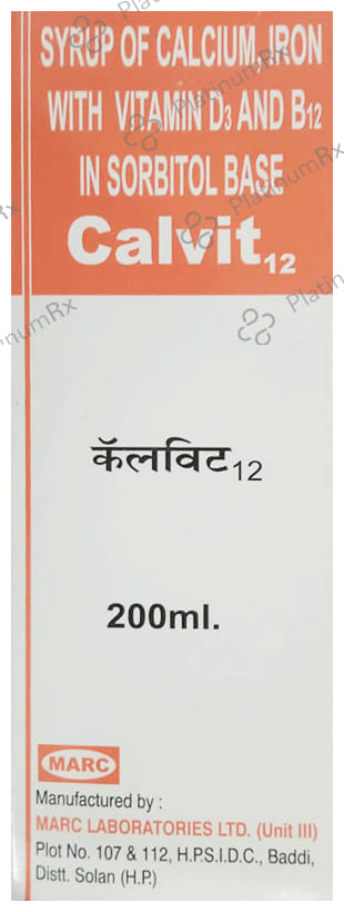 Calvit 12 Syrup 200ml