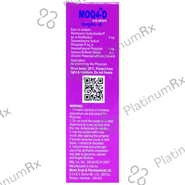 Moq4-D Eye Drop 5 ml