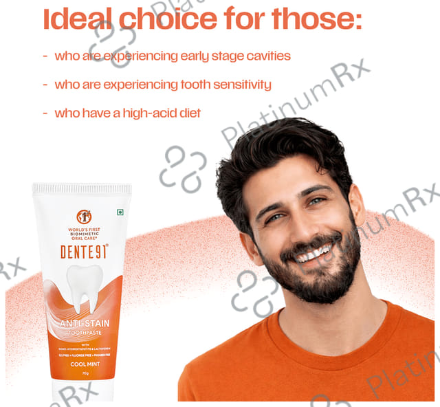 Dente 91 Anti Stain Toothpaste 1s