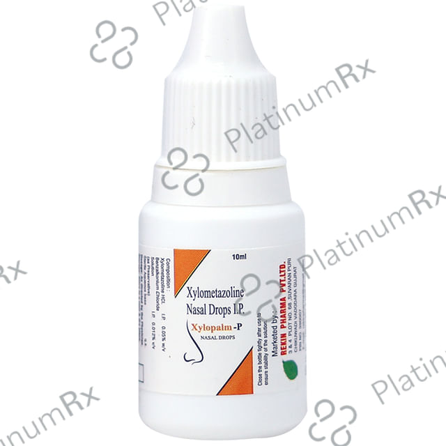 Xylopalm P 0.05% Nasal Drops 10ml