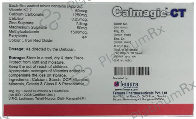 Calmagic CT Tablet 10s