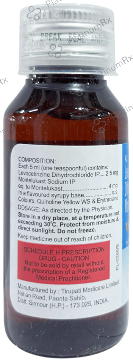 1 AL M 2.5/4mg Syrup 60ml