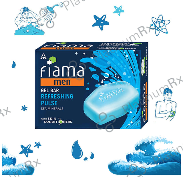 Fiama Men Gel Bar Refreshing Pulse
