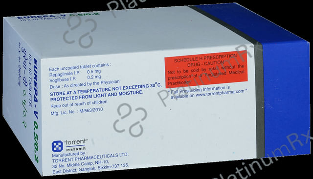 Eurepa V 0.5/0.2mg Tablet 10s