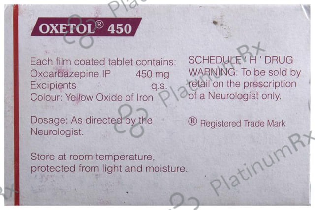 Oxetol 450mg Tablet 10s
