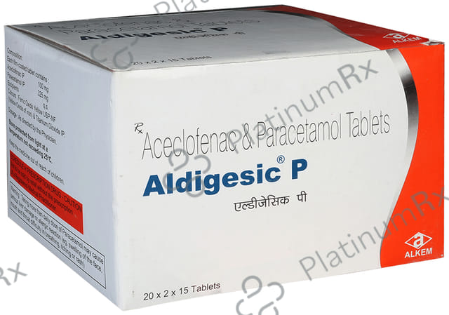 Aldigesic P 100/325mg Tablet 15s