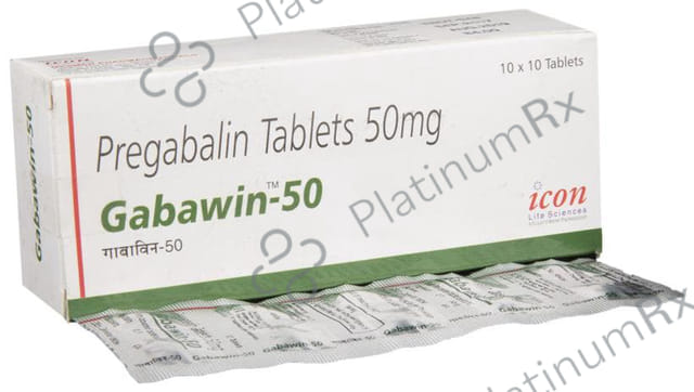 Gabawin 50 Tablet 10s