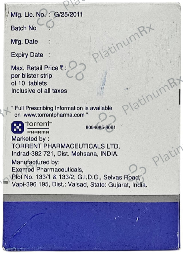 Azulix SM 1/50/1000mg Tablet IR 10s