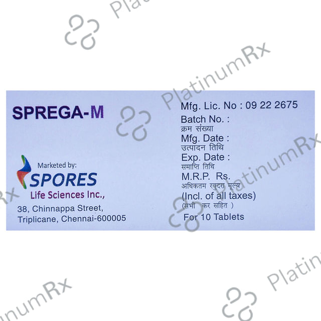 Sprega-M Tablet