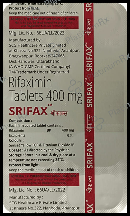 Srifax Tablet