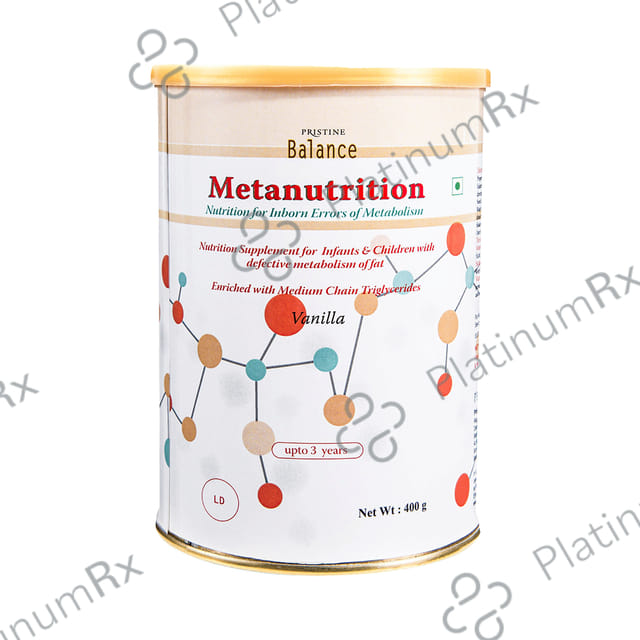 Pristine Balance Metanutrition LD (Upto 3 Years) for Metabolism - Flavour Powder Vanilla