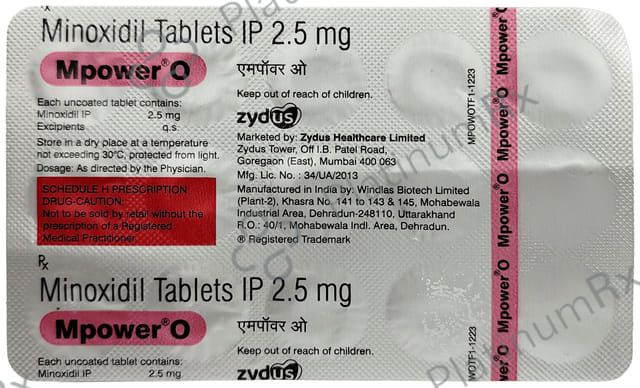 Mpower O 2.5mg Tablet 15s