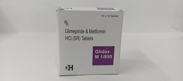 Glidax M 1mg/850mg Tablet SR