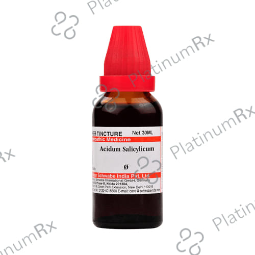 Dr Willmar Schwabe India Acidum Salicylicum Mother Tincture Q