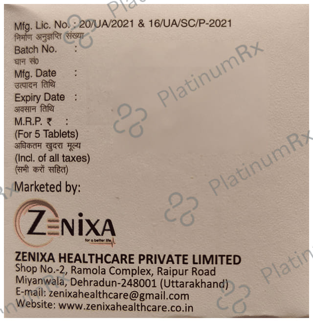 Zenthral 500 Tablet