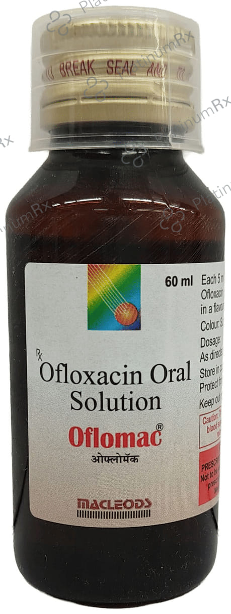 Oflomac 50mg Oral Solution 60ml