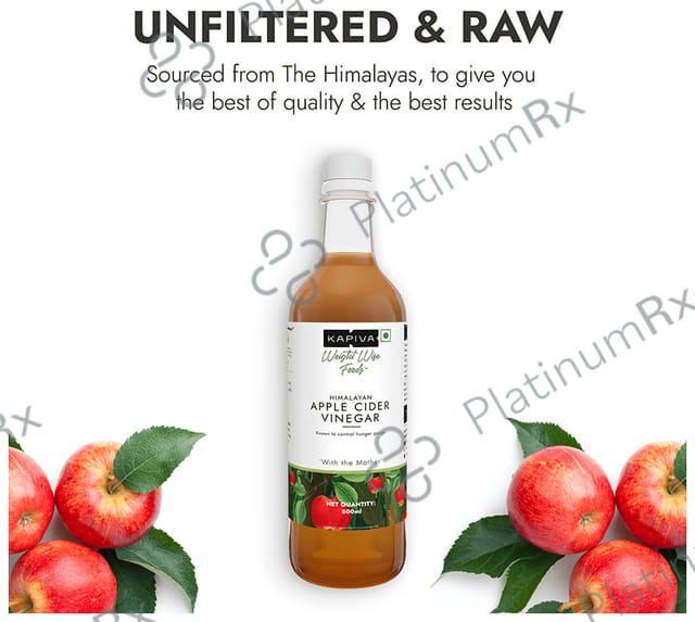 Kapiva Weight Wise Foods Himalayan Apple Cider Vinegar ACV for Hunger Pangs & Weight Management