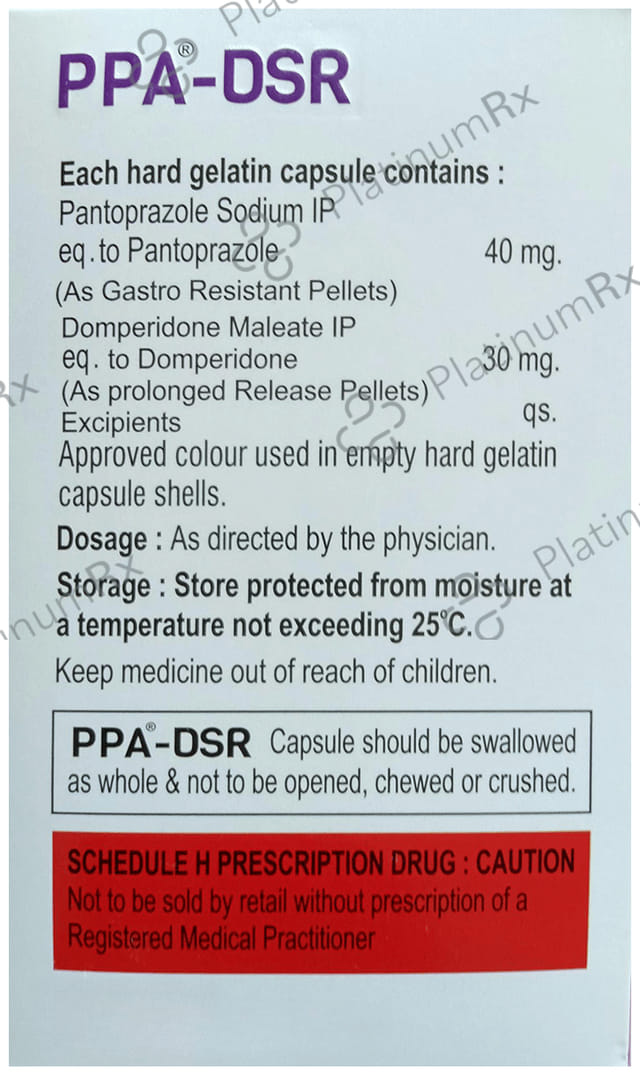 Ppa-DSR Capsule