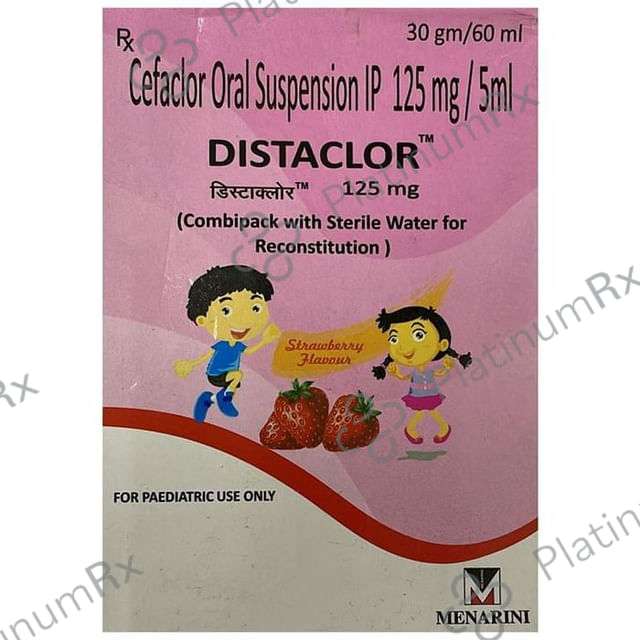 Distaclor 125mg Oral Suspension 60ml