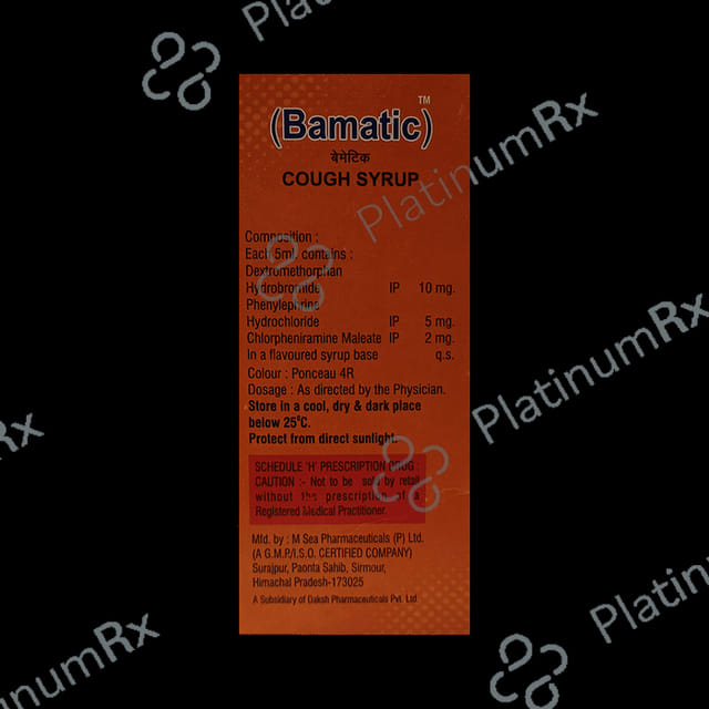 Bamatic 2/10/5mg Syrup 200ml