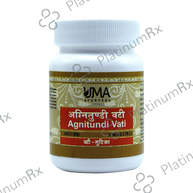 Uma Ayurveda Agnitundi Vati Tablet 1000 tablets