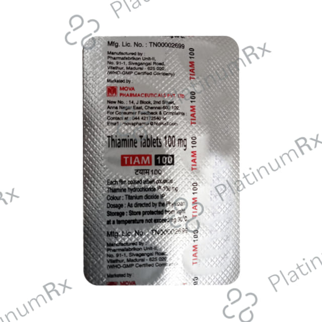 Tiam 100mg Tablet 10s