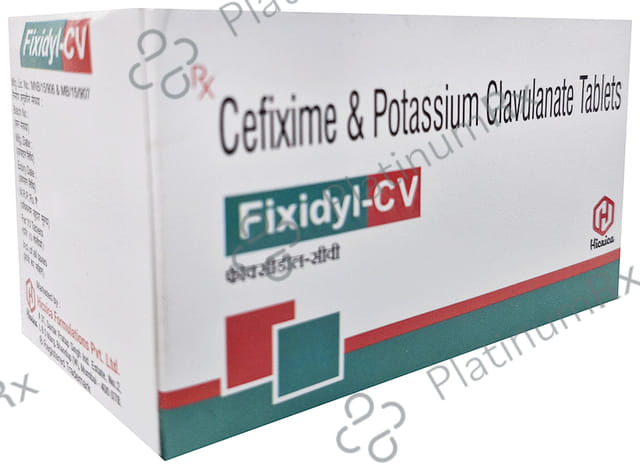 Fixidyl 200/125mg CV Tablet 10s
