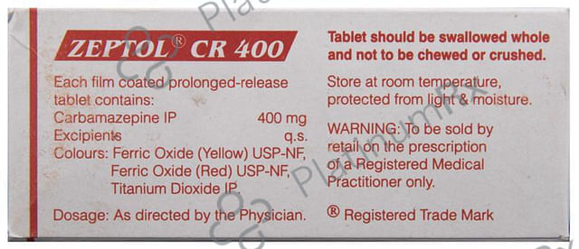 Zeptol CR 400mg Tablet 10s