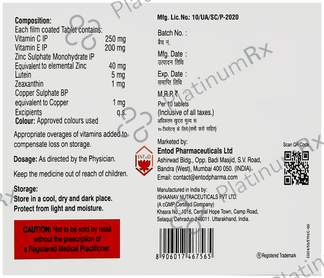 Eyetamin AR II Tablet 10s