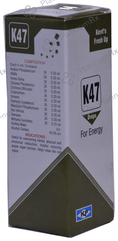 Kent's K47 Energy Oral Drops