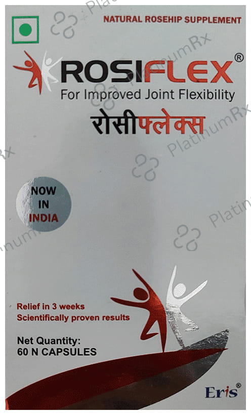 Rosiflex Capsule for Joint Health & Flexibility 60s