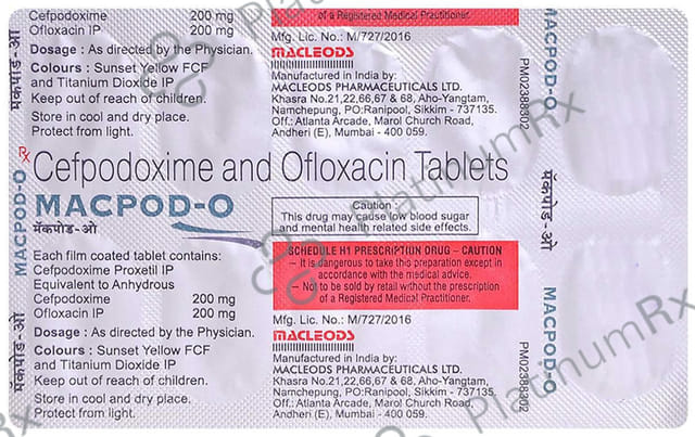 Macpod O 200 mg/200 mg Tablet