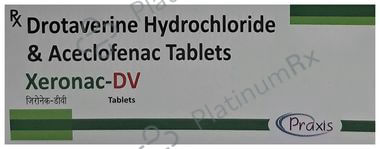 Xeronac DV 100/80mg Tablet 10s