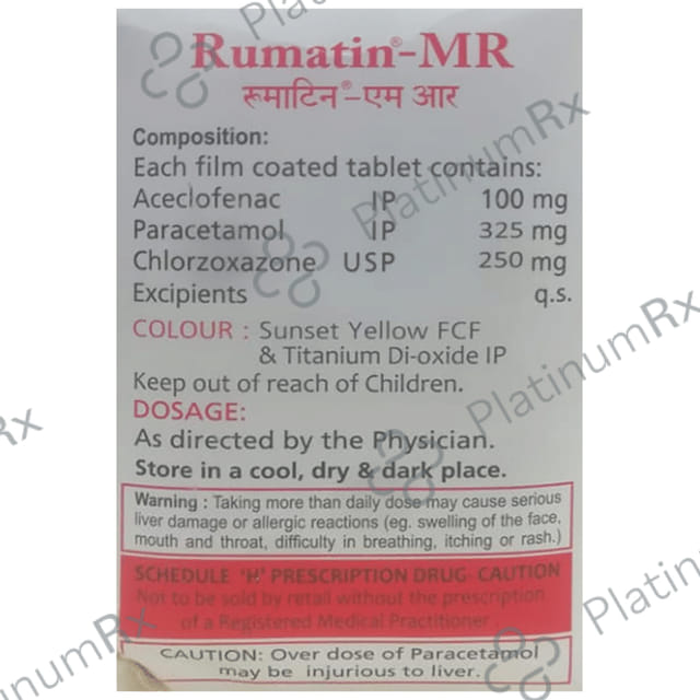Rumatin MR Tablet 10s