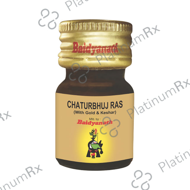 Baidyanath Chaturbhuj Ras Gold Tablet