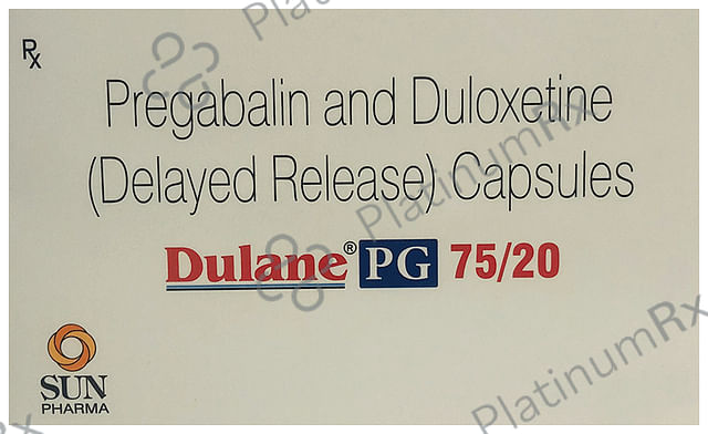 Dulane PG 75mg/20mg Capsule 10s