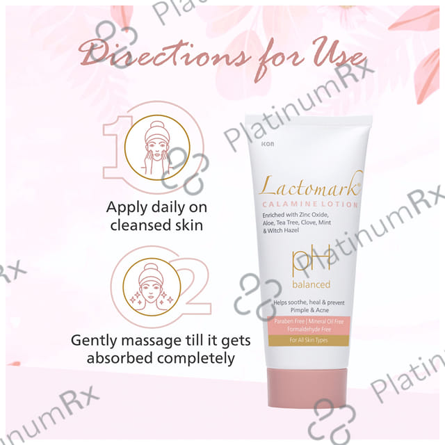 Lactomark Calamine Lotion (100gm Each) 2 Tube