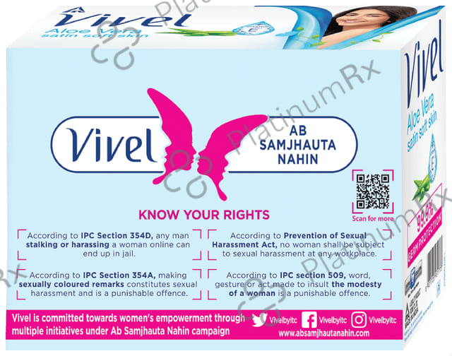 Vivel Aloe Vera Soap (150gm Each)