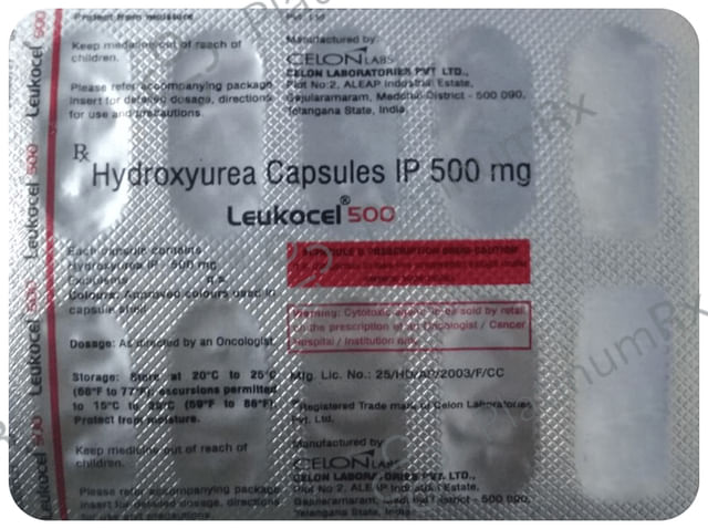 Leukocel 500mg Capsule