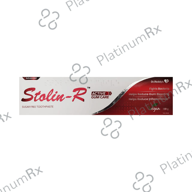 Advanced Stolin R Active Gum Care Toothpaste Sugar Free 120gm