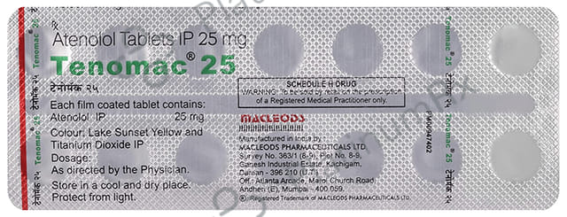 Tenomac 25mg Tablet 14s