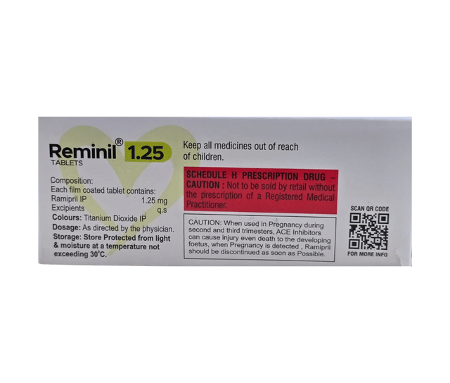 Reminil 1.25mg Tablet 10s