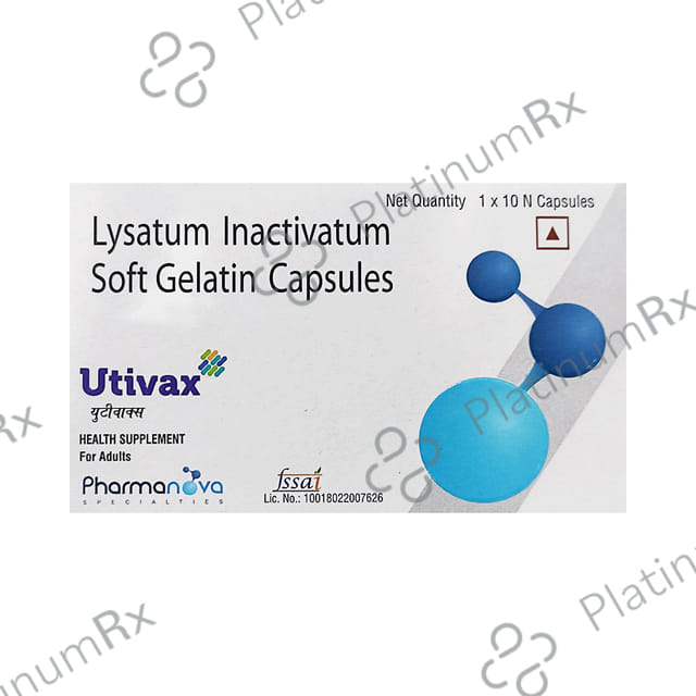 Utivax Soft Gelatin Capsule 10s