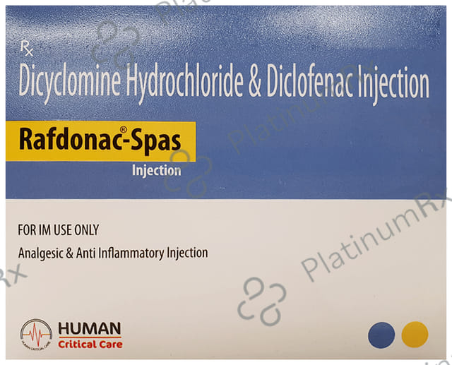 Rafdonac 25/10mg Spas Injection 2ml