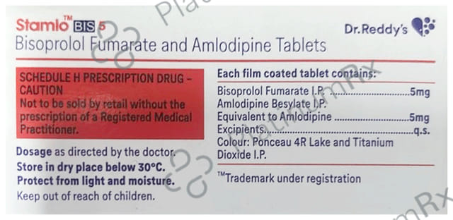 Stamlo Bis 5/5mg Tablet 10s