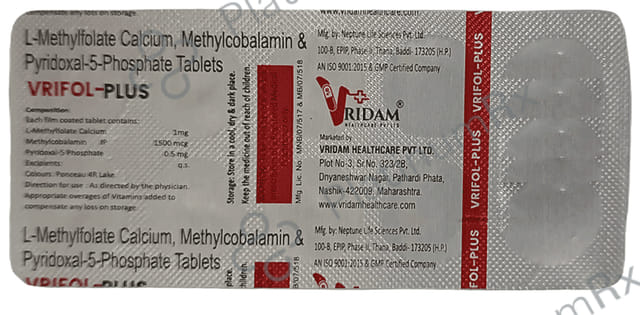 Vrifol Plus Tablet 10s