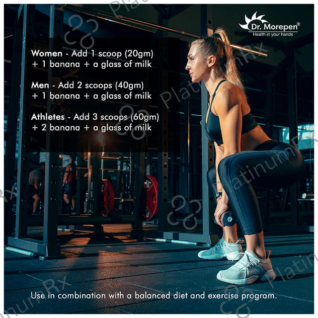 Dr. Morepen Weight Gainer for Metabolism & Lean Muscles - Flavour Irish Chocolate