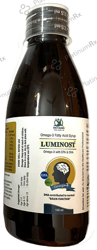 Luminost Omega 3 Fatty Acid Syrup 150ml