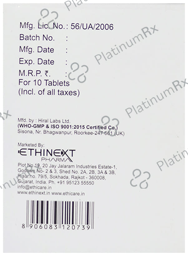 Ethizine 2.5 Tablet MD